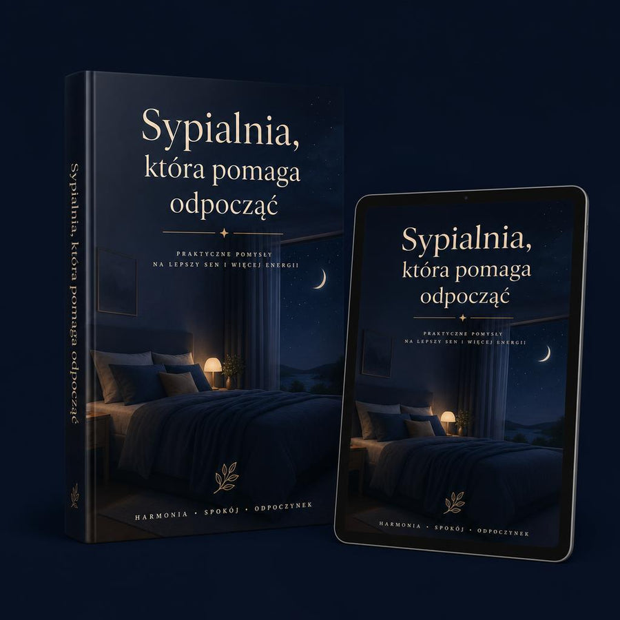 Sypialnia, która pomaga odpocząć