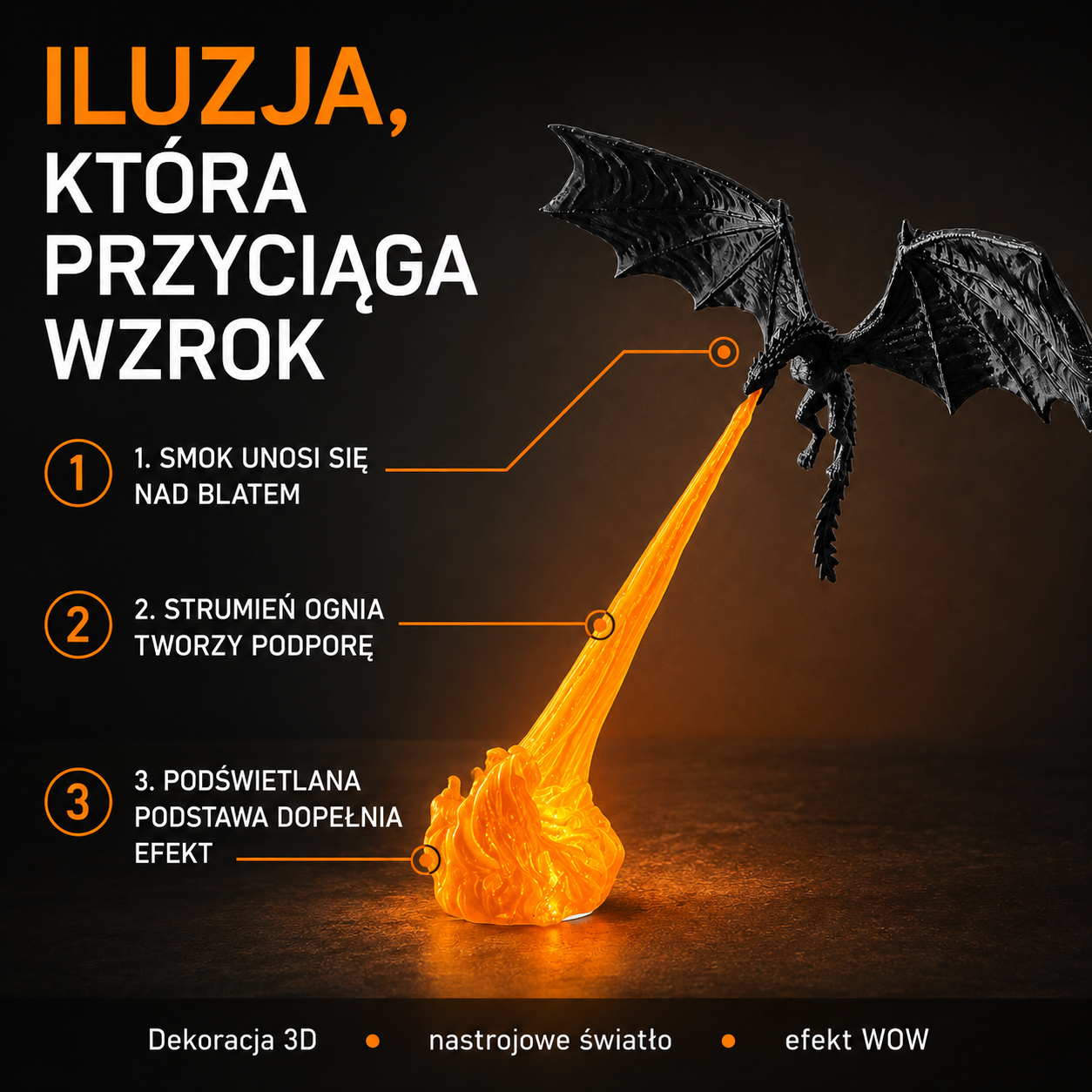 Jak działa lampa Dragon